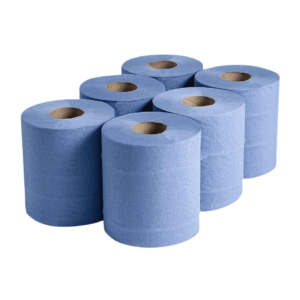 Centrefeed Blue Rolls 2-Ply | 150m | Pack of 6